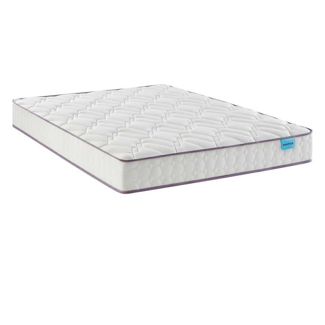 Matelas MERINOS Morning Routine 560 ressorts ensachés, soutien ferme, accueil tonique, 140x190cm