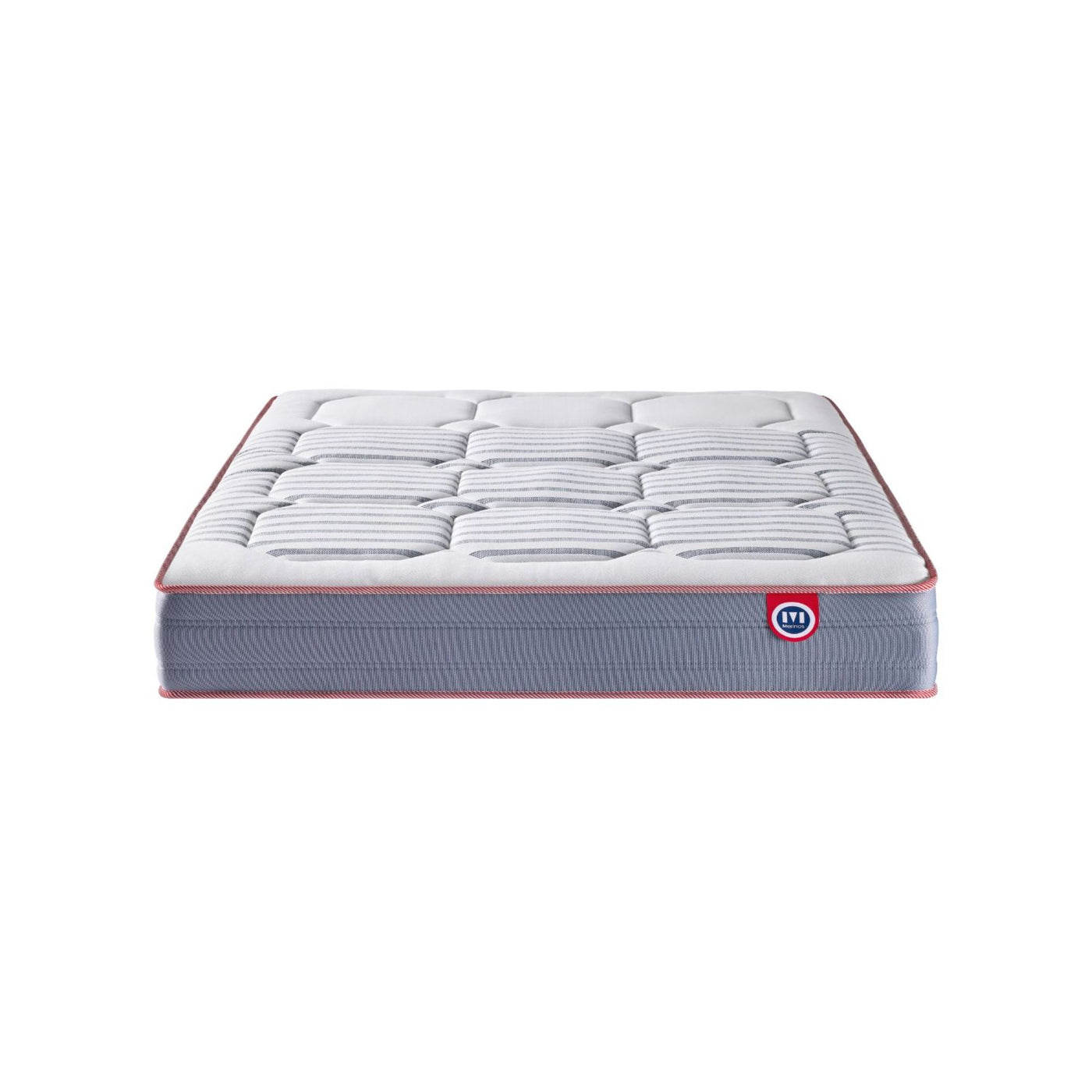 Matelas Merinos Marinière II à ressort et mémoire de forme 140x190cm