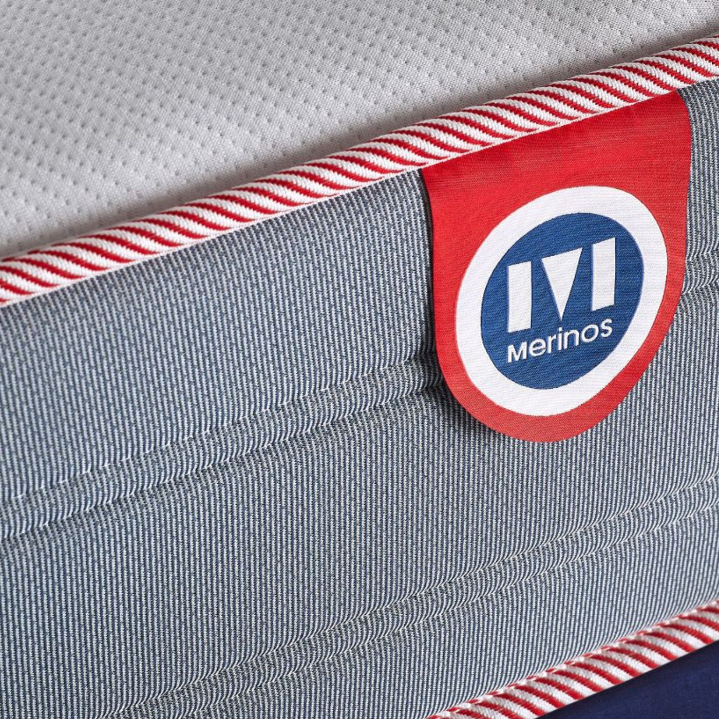Matelas Merinos Marinière II à ressort et mémoire de forme 140x190cm