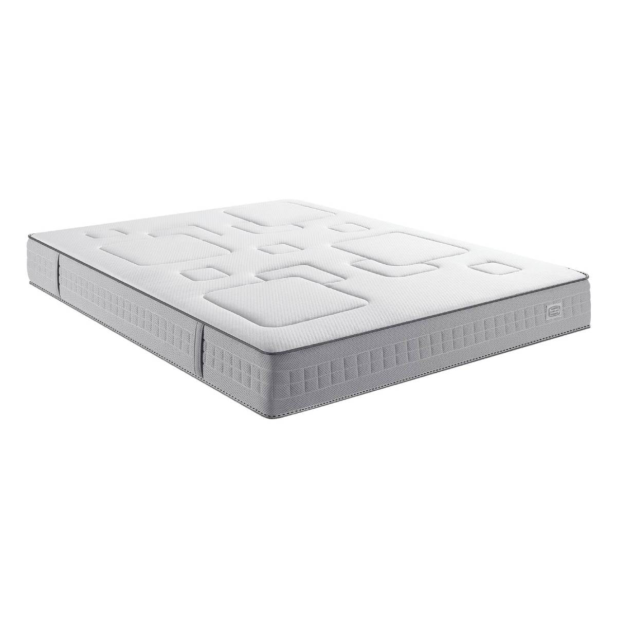 Matelas SIMMONS EQUILIBRE ressorts ensachés, soutien ferme, accueil morphologique, 160x200cm
