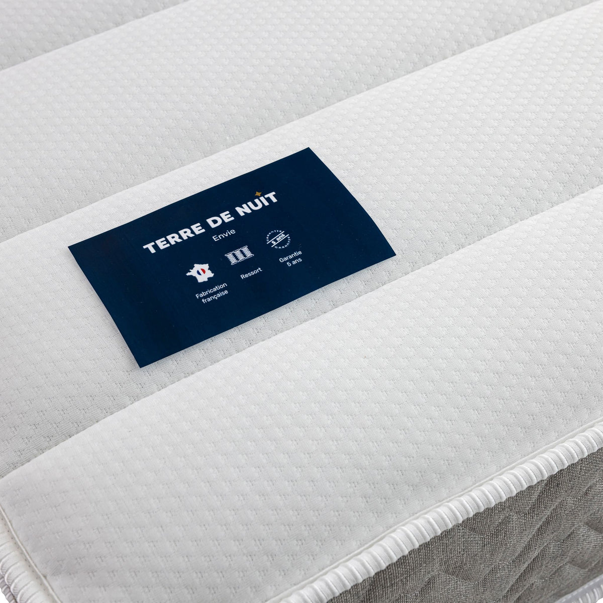 Matelas ressorts ensachés & mémoire de forme TERRE DE NUIT L'Envie 160x200cm