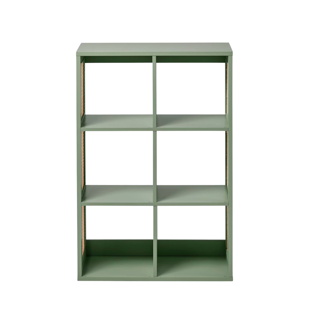Meuble 6 cases VERTBAUDET Poésie vert