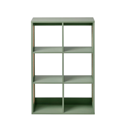 Meuble 6 cases VERTBAUDET Poésie vert