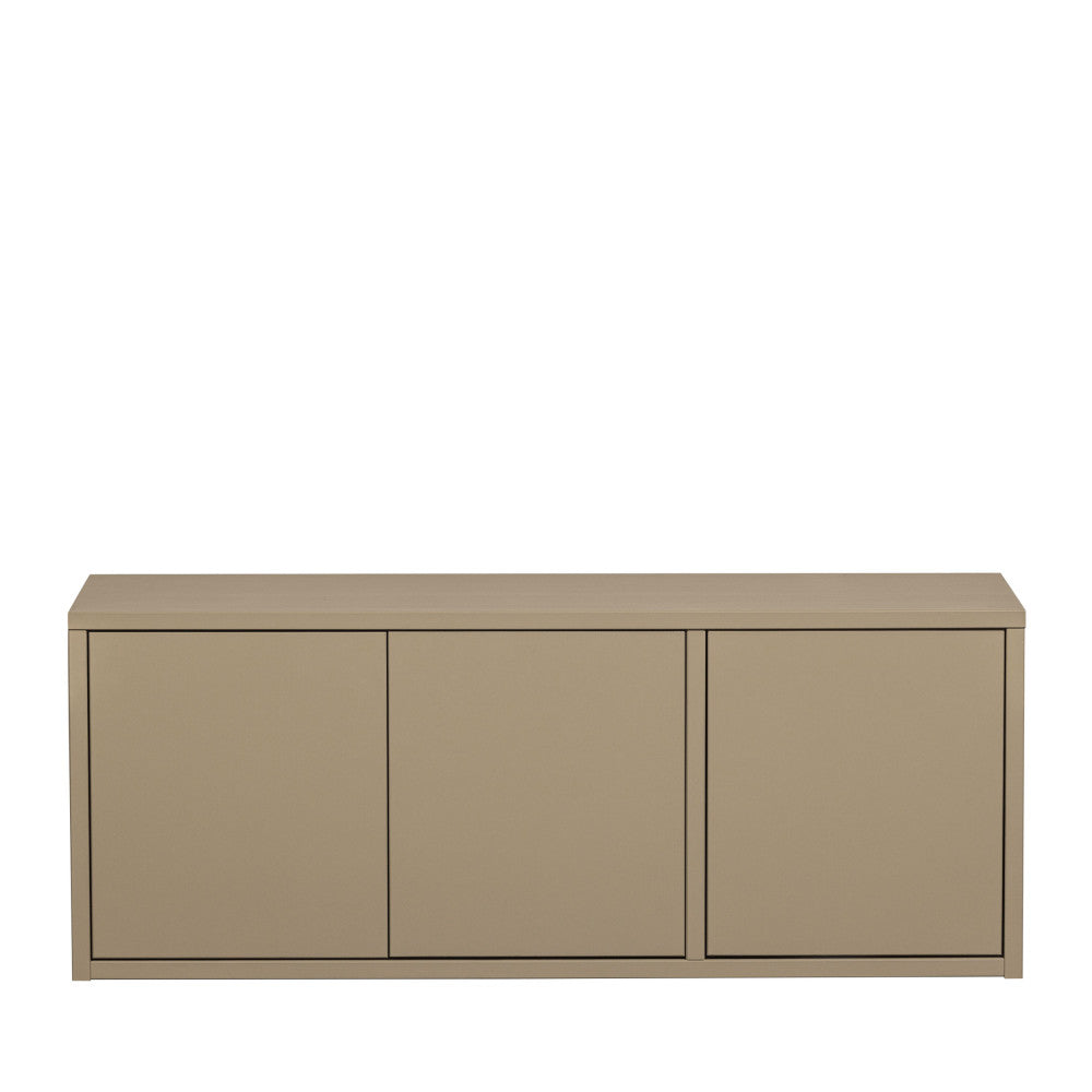 Meuble TV DRAWER Turner 3 portes en bois L120cm