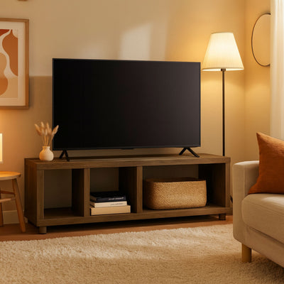 Meuble TV CAMIF Texas en bois de Noyer