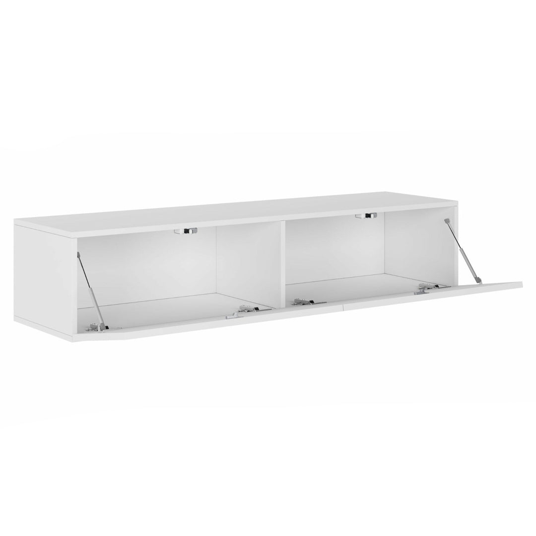Meuble TV MOBILIER 1 Vilrin II (Noir + Chêne wotan)
