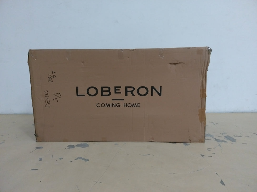 Meuble double vasque LOBERON teck et pierre naturelle