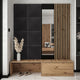 Meuble d'entrée MOBILIER 1 Fabor (Chêne Artisan + Polo 897) — photo produit