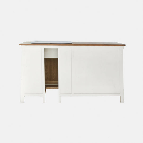 Meuble et vasque Loberon CELARON blanche — photo produit