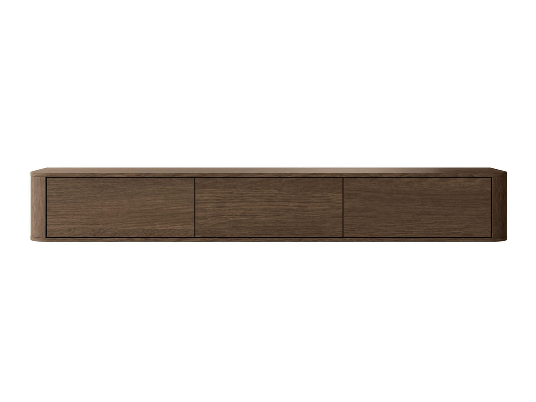 Meuble TV MOBILIER 1 Claritas (Chêne foncé) — photo produit