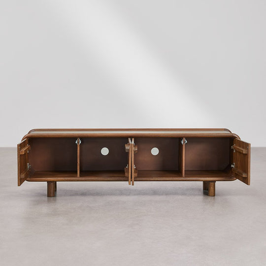 Meuble TV SKLUM Gina en bois de manguier 175x45 cm — photo produit