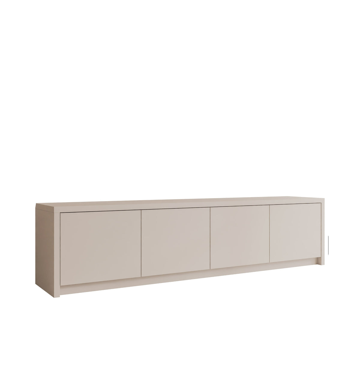 Meuble TV MOBILIER 1 Lectio 4 portes beige — photo produit