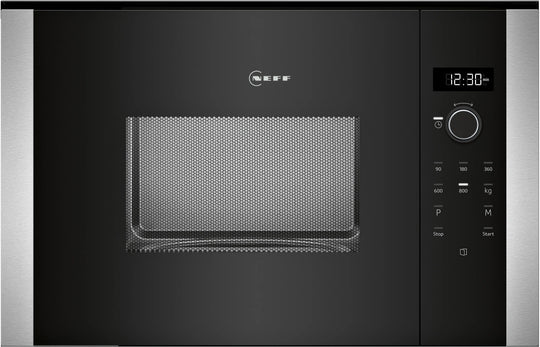 Micro-ondes encastrable NEFF HLAWD23N1F Noir Inox — photo produit