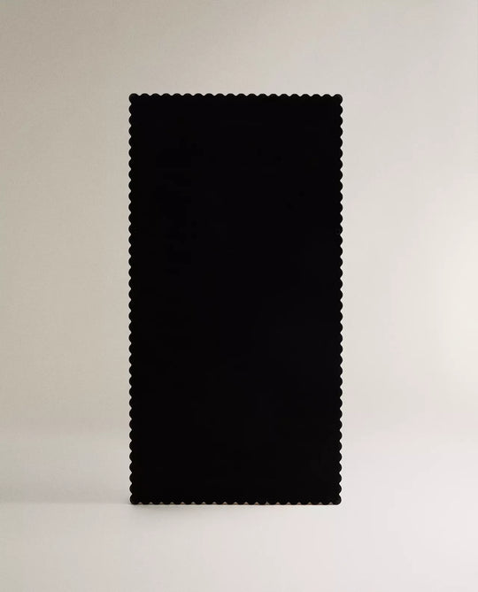 Miroir rectangulaire ZARA HOME Cadre bois marron