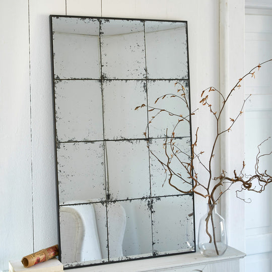 Miroir LOBERON Burami à croisillons — photo produit