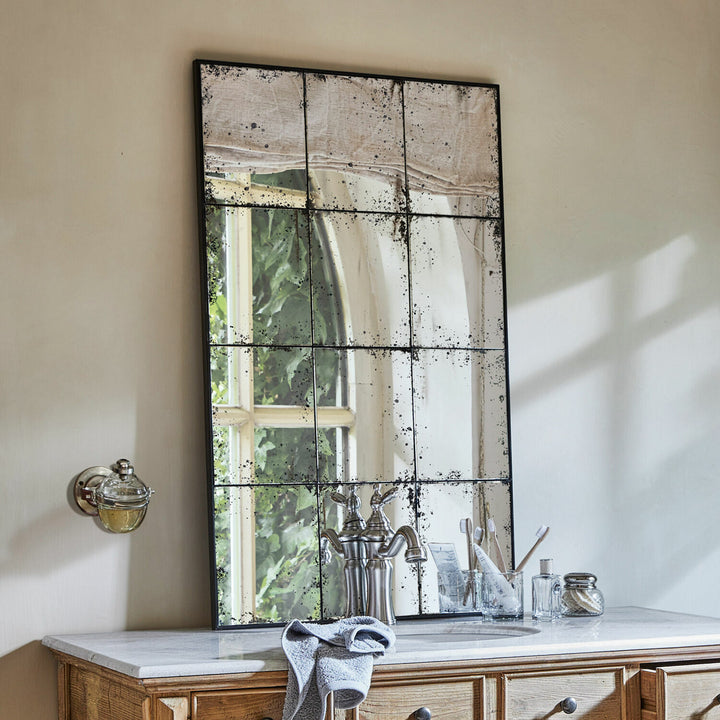 Miroir LOBERON Burami à croisillons — photo produit