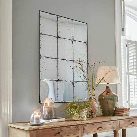 Miroir LOBERON Burami à croisillons — photo produit