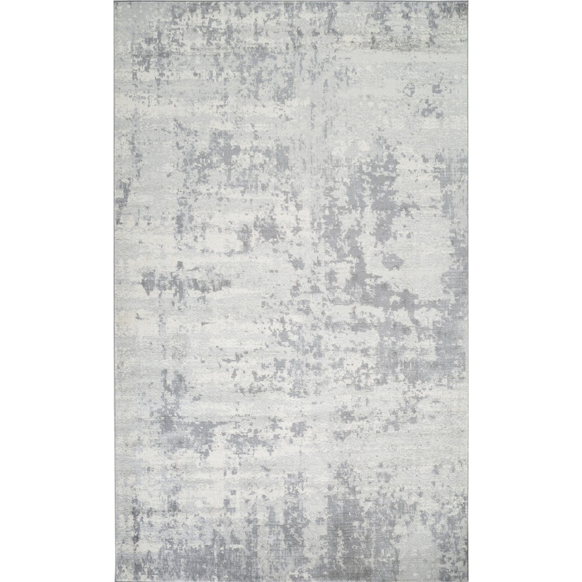 Tapis SURYA Dali moderne, motif abstrait patiné gris argenté et ivoire, vue 10
