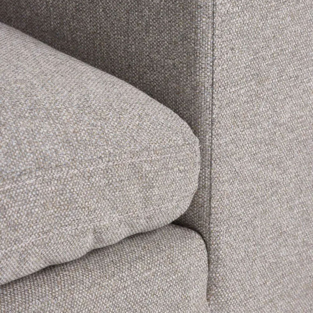 Module d'angle droit JYSK Lyby en tissu sable
