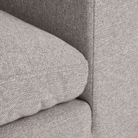 Module d'angle droit JYSK Lyby en tissu sable