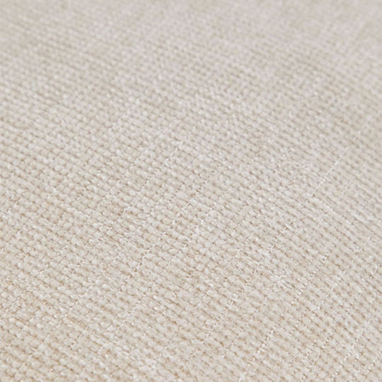 Module d'angle droit SKLUM Coquette en chenille beige crème
