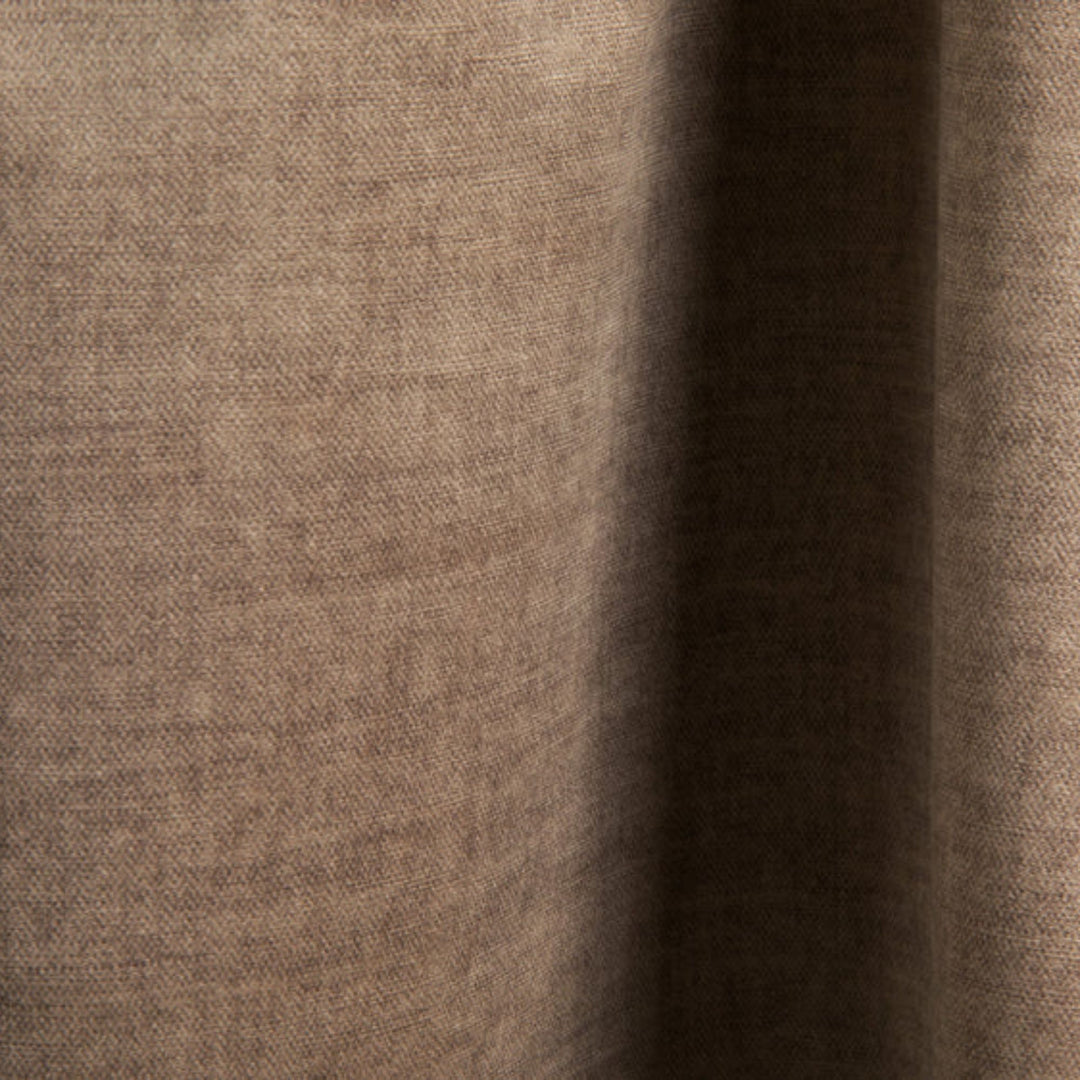 Module d'angle gauche MICADONI Martina velours beige foncé