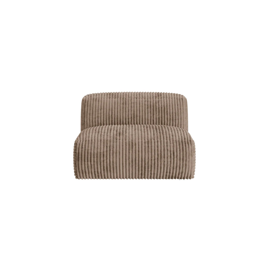 Module MICADONI Martina en velours côtelé Acorn marron