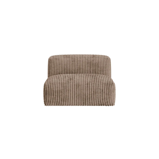 Module MICADONI Martina en velours côtelé Acorn marron