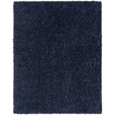 Tapis Shaggy Moderne Bleu Foncé Dadu