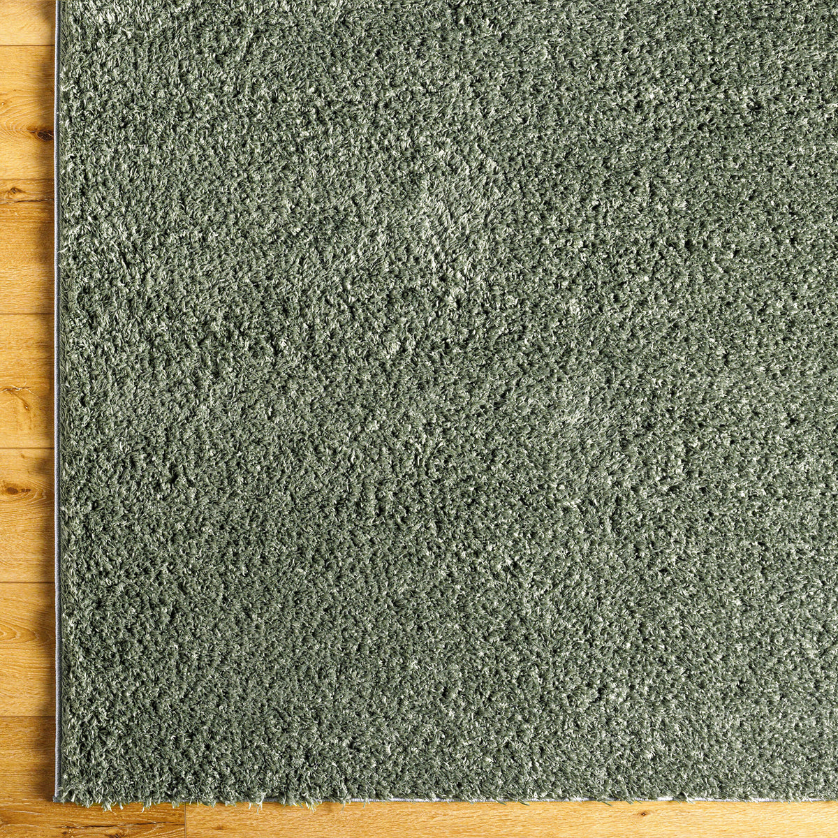 Tapis Shaggy Moderne Vert Dadu