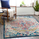 Tapis Vintage Oriental Bleu/Rouge