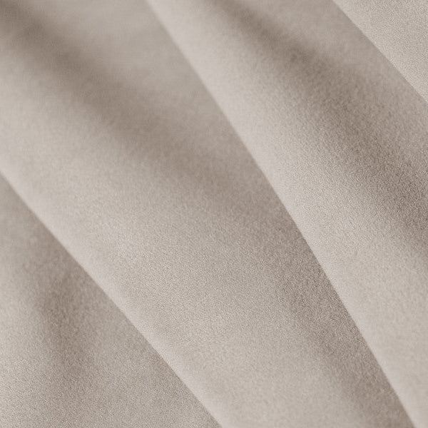 Canapé d’angle Micadoni modulable Shane 7 places en velours beige