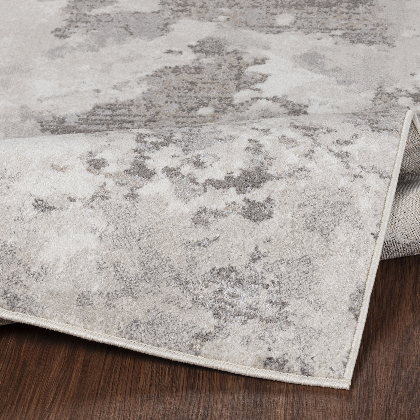 Tapis Abstrait Moderne Gris Liverpool