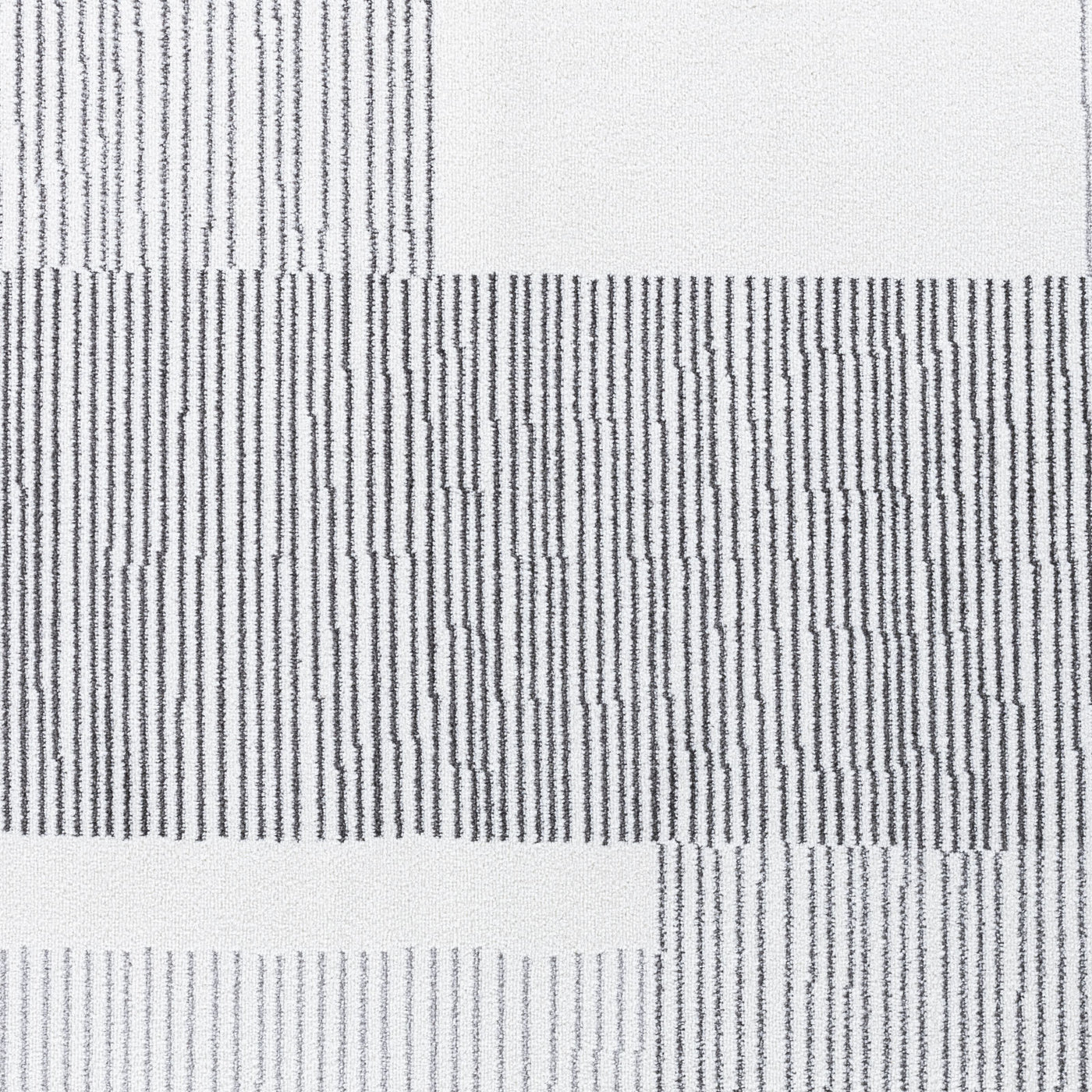 Tapis Scandinave Moderne Blanc/Gris Guna