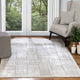 Tapis Scandinave Moderne Gris/Blanc Guri