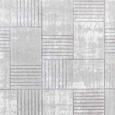 Tapis Scandinave Moderne Gris/Blanc Guri