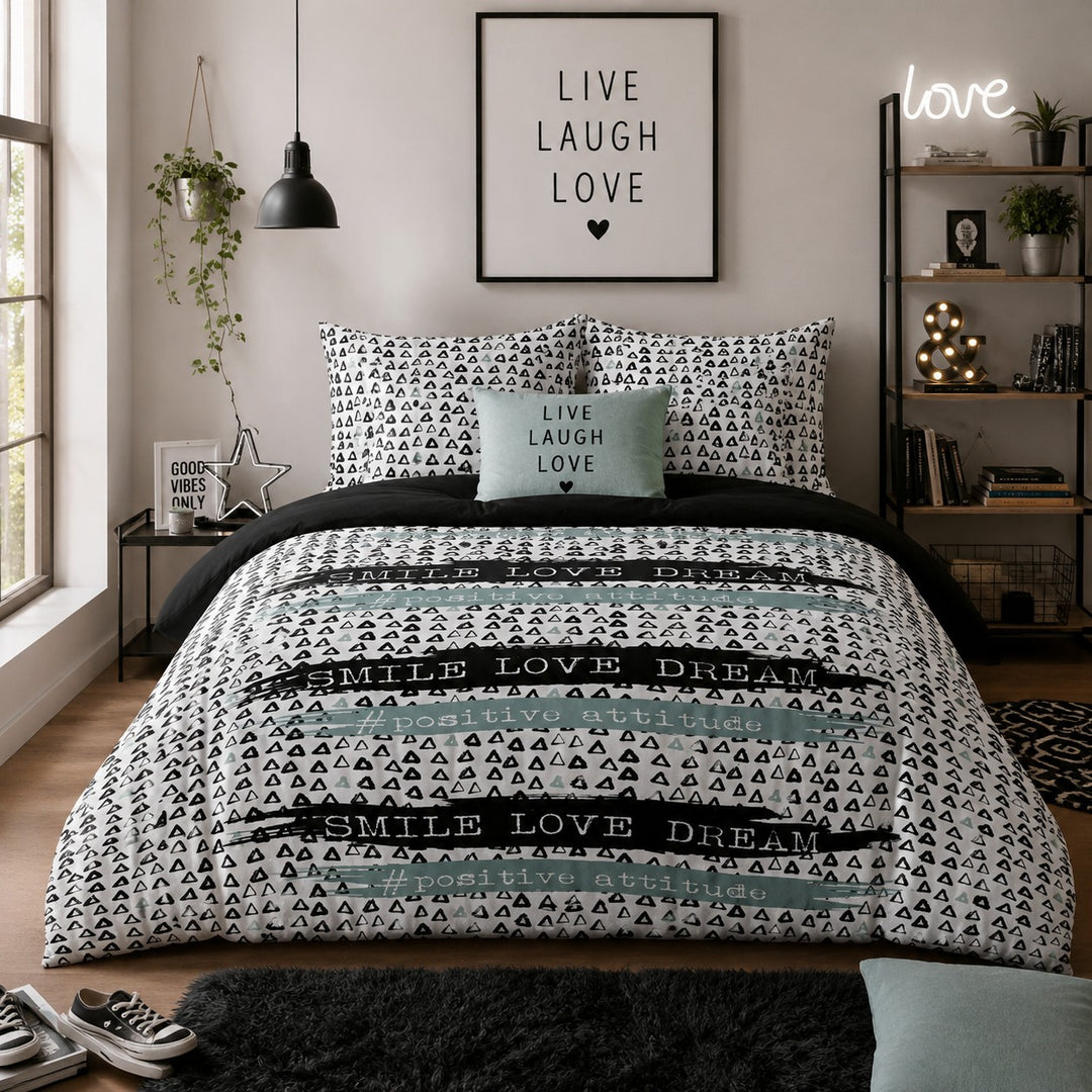 Parure de lit Dream 240x220cm + 2taies 63cm polyester