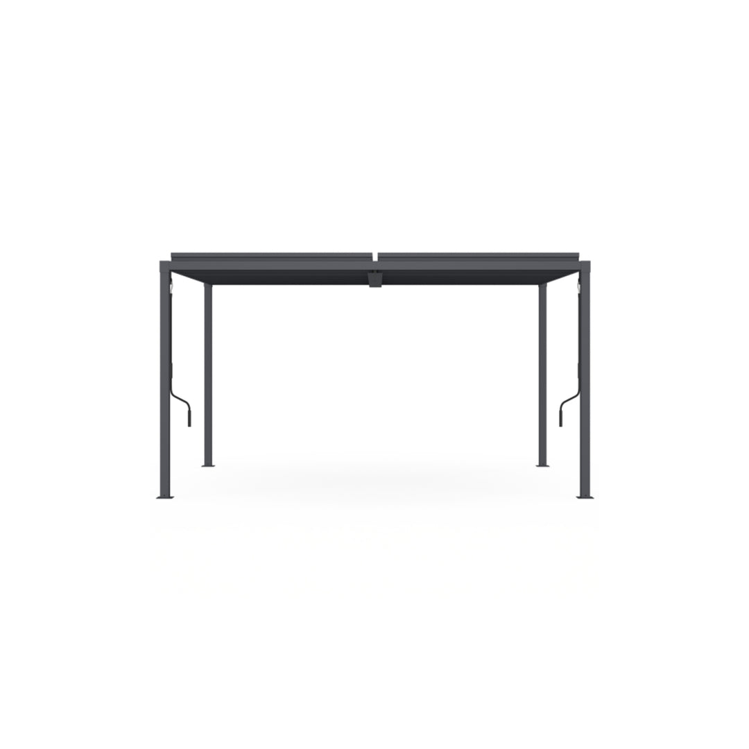 Pergola bioclimatique INKAZEN 4x3m acier lames orientables