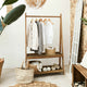 Portant à vêtements  LOBERON Avel en bois de pin — photo produit