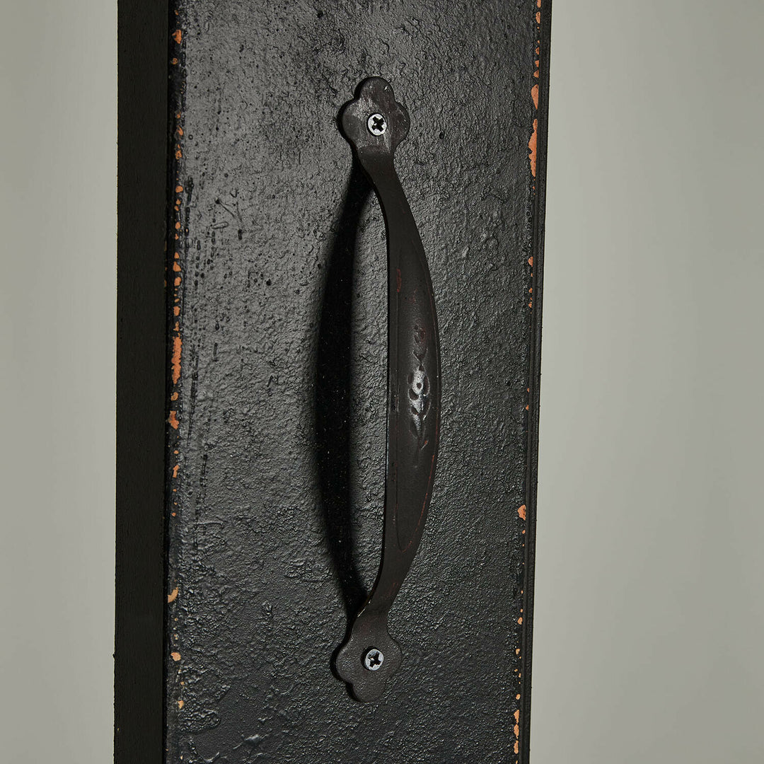 Porte coulissante d'intérieur LOBERON Sorelles noir vieilli — photo produit