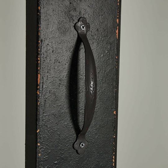 Porte coulissante d'intérieur LOBERON Sorelles noir vieilli — photo produit