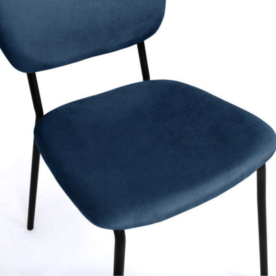 Lot de 4 chaises Clara Bleu