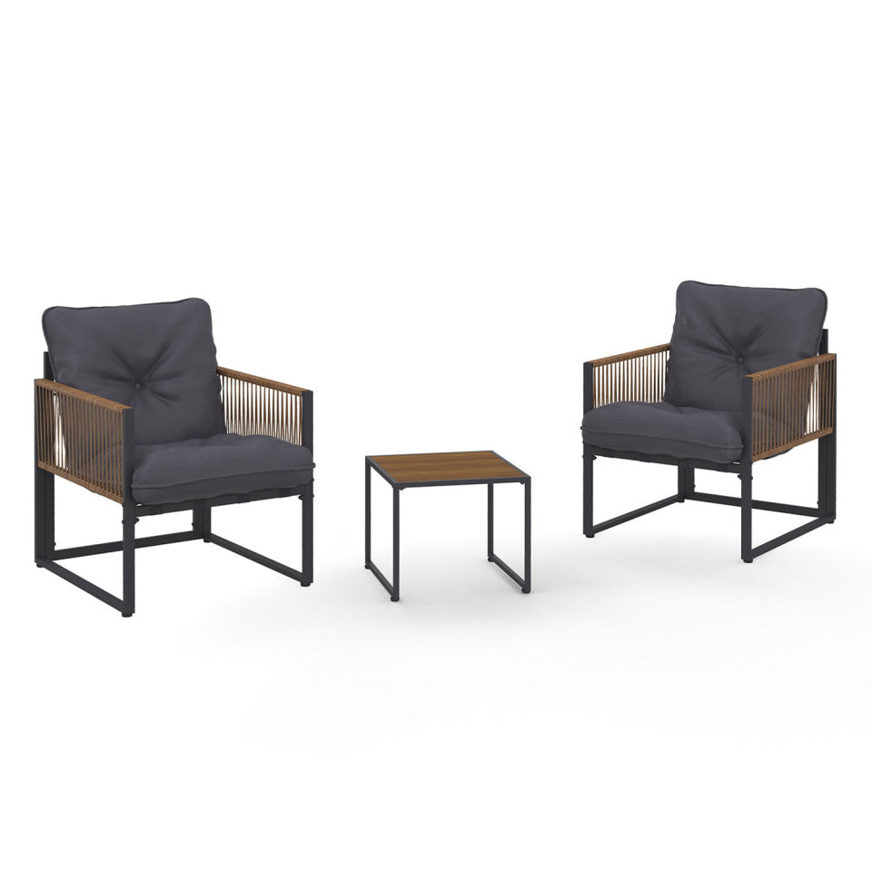 Salon de jardin 2 places Ozea