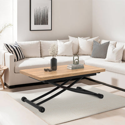 Table basse relevable 2 en 1 Tribeca