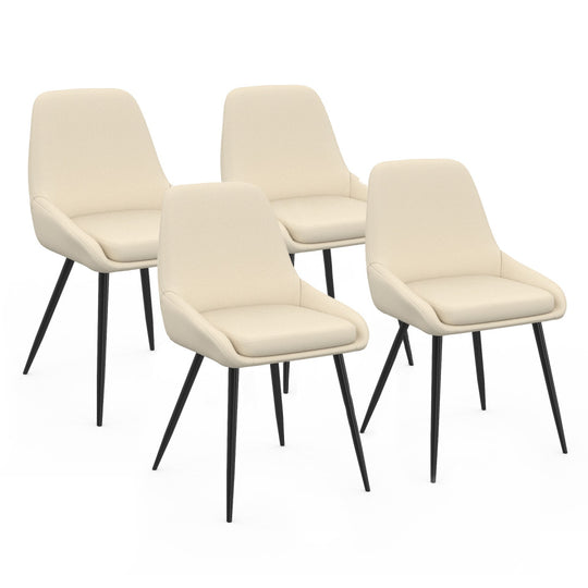 Lot de 2 chaises Ornella beige