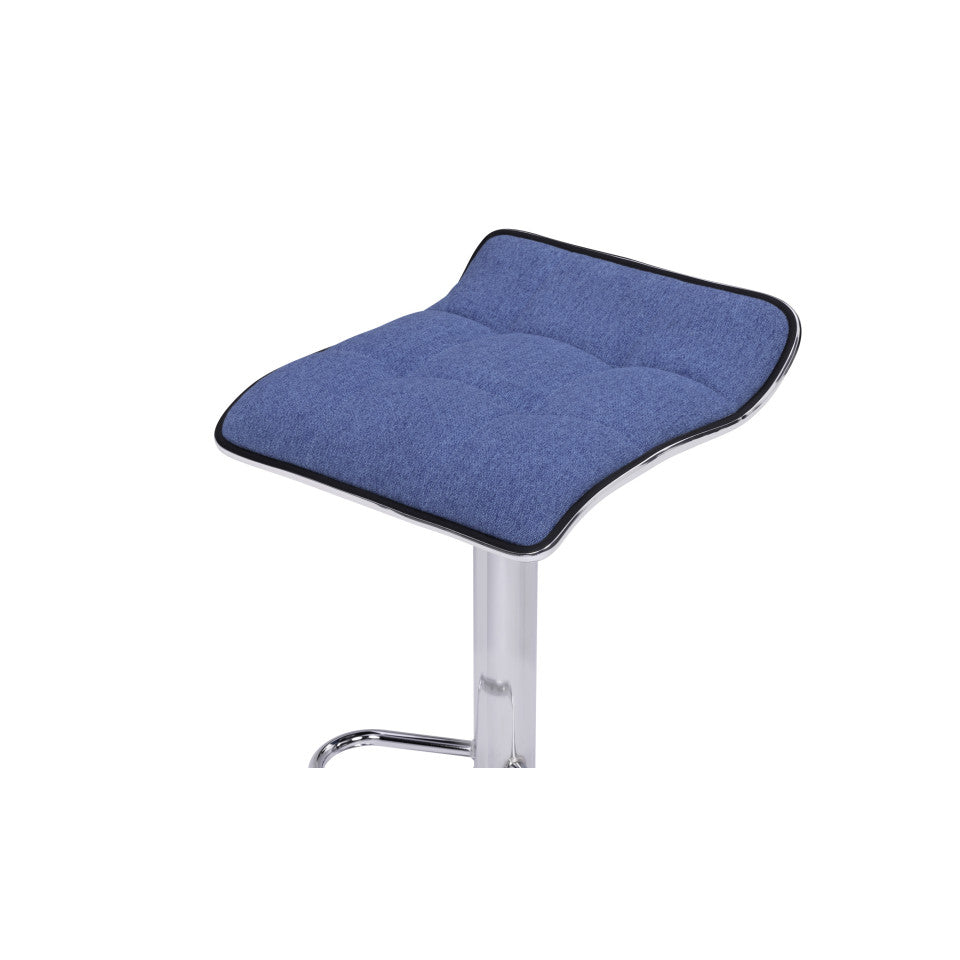 Lot de 2 tabourets Kris Bleu