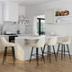 Lot de 4 tabourets Olivia beige