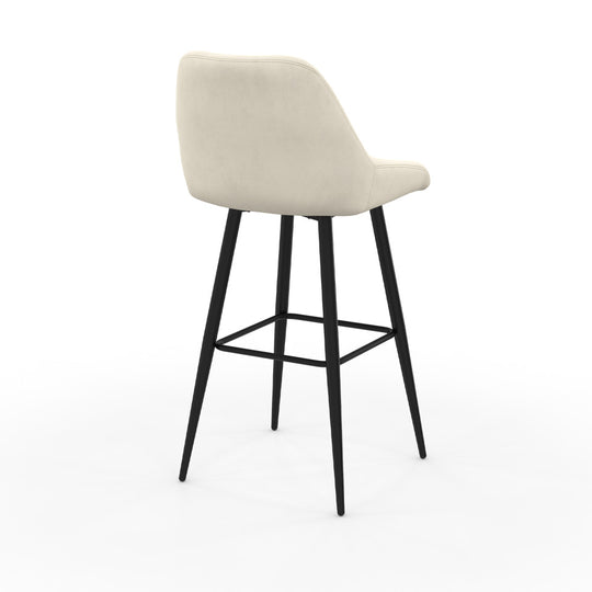 Lot de 4 tabourets Olivia beige