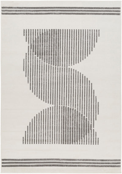 Tapis Scandinave Moderne Blanc/Gris Kobe