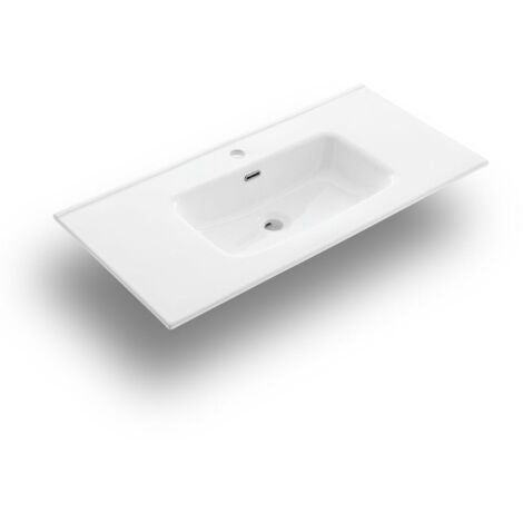 Meuble de salle de bain TABAGNO ZIP 4 pièces Vert sauge 120cm